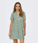 ONLY naiste kleit 15293509*01, roheline/valge