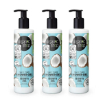 Du&scaron;igeel Organic Shop Coconut and Shea, 3 x 280 ml