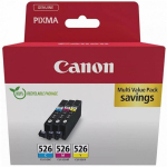Multipack ink cartridges - CANON - CLI-526 Cyan/Magenta/Yellow