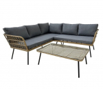 2-osaline v&auml;lim&ouml;&ouml;bli komplekt Garden Line Venprodin, pruun/hall