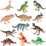 Dinosauruste kujukeste komplekt, 12 tk
