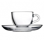 Pasabahce espresso tasside ja alustasside komplekt Basic, 12 osa