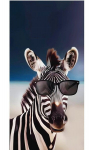Rannar&auml;tik Zebra, 100x180 cm