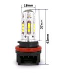 LED pirni HS5 12V canbus 2500lm, 1 tk.