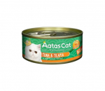 Aatas Cat Tantalizing Tuna&Tilapia m&auml;rgtoit kassidele, 80 g x 24
