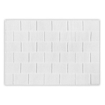 Vonios kilimėlis Tile - White