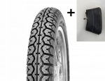 Sisekummiga rehv 2,50-17 DELI WSK,WFM,SHL,MZ,Jawa
