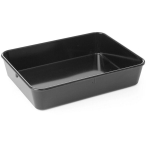Melamiinist toidun&otilde;u 280x210x60mm, must