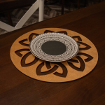 Stalo kilimėlio rinkinys (4 vienetai) Lugh - Honey