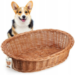 Punutud koeravoodi 65cm vitstest M