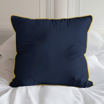 Puhtast puuvillast makosatiinist voodipesu 220x200 Premium tumesinine