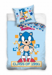 Laste voodipesukomplekt Sonic 140x200, 100% puuvill