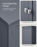 Abikapp Songmics, 30x60x110 cm, tumehall