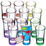 Vodka Shot Glass 28 ml V&auml;rviline 12 tk