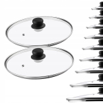 Klaaskaas 26cm Kuumakindel Universaal 2 tk