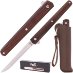 Kokkupandav reisimisnuga , Slim Wooden Handle, Fox Outdoor
