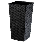 Lillepoti siset&uuml;kk 29x57cm pikk, must