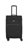 Travelite VALENCIA Black Medium 68cm kohver