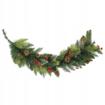 J&otilde;ulupuu Garland 115 cm, paks k&auml;bidega