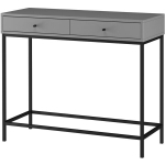 Laud-konsool Loft24 Celine, hall/must