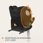 Turvatool Lionelo Braam Air i-Size Black Carbon 4in1, ISOFIX, must