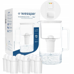 Wessper FutureFlow Aquaclassic klaasist filtrikannu + 10x filtrikassett
