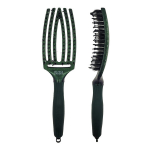 Olivia Garden Fingerbrush Midnight Desert Green Emerald Loomaharja, keskikokoinen