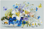 Tikkimiskomplekt Magic Needle "Lilies and Cornflowers" 510-227