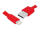 PS USB-kaabel - 8PIN 1m lame, punane