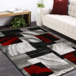 Vaip hall/punane 80x150cm