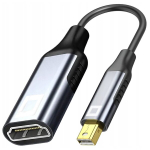 CO2 ADAPTER MINI DISPLAYPORT HDMI 2.0 DP - HDMI KAABEL FHD 240HZ 4K 60HZ HDR