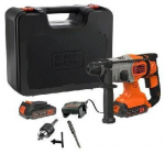 BD HAAMERPUUR 18V BCD900E2K 1,2J 2x2,5Ah + K&Auml;EPIDE
