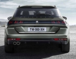 Peugeot 508 II SW - CHROM LIPEL 3M Pagasiruum