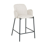 Baaritool Home4you Damen, 52x50x95 cm, beež