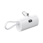 Akupank FORCELL F-ENERGY Power Plug F5K3 (5000 mAh) Type-C PD 20W - Valge