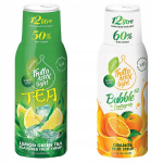 FruttaMax ICE TEA CITRINOWA GREEN Light 500ml+FruttaMax Oranberry LIGHT siirup 500ml