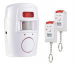 Happy People BS-02 Juhtmeta alarm liikumisanduri ja kahe kaugjuhtimispuldiga