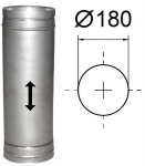 Teleskoopkaminatoru. L-310 mm. D-180 mm.