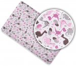 Voodilina kummiga puuvill My Baby,140x70