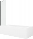 Vann Mexen Vega koos viimistluse ja klaasist seinaga, 180x80 cm + 50 cm