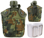 Matka veepudel Mil-Tec LC2 US 1000 ml, BW Tarn