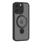 Musta v&auml;rvi koma&uuml;mbris Joy Shark Magile iPhone 15 jaoks