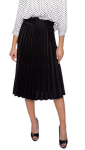 Plisseeritud seelik naistele, New Collection, must, M/L