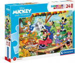 puzzle clementoni mickey ja s&otilde;brad 24218, 24 det.