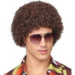 Parukas 70s Disco brown