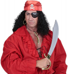 Piraadi komplekt (silmaklapp+korvarongas+bandana)