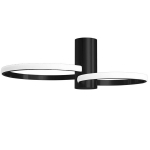 Kristallplafondist laevalgusti APP1401-CW Black