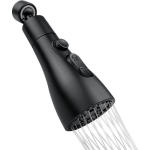 P&ouml;&ouml;ratav aeraator k&ouml;&ouml;gisegisti pikendus, must