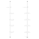 Teleskoop vannitoariiul, valge