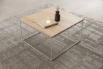 Kohvilaud Furniture Roni, pruun/valge